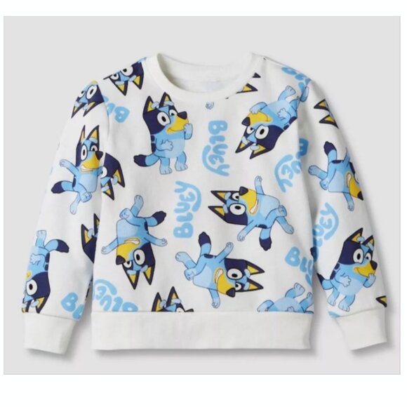Bluey Toddler Crewneck Pullover Sweatshirt - Picture 1 of 2